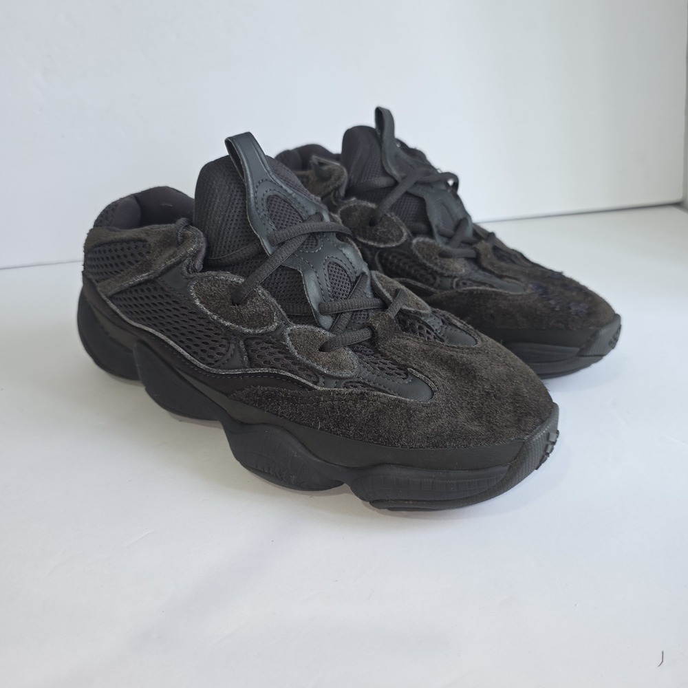 Adidas Yeezy 500 Low Utility Black - Size Men's US 7 - PREOWNED